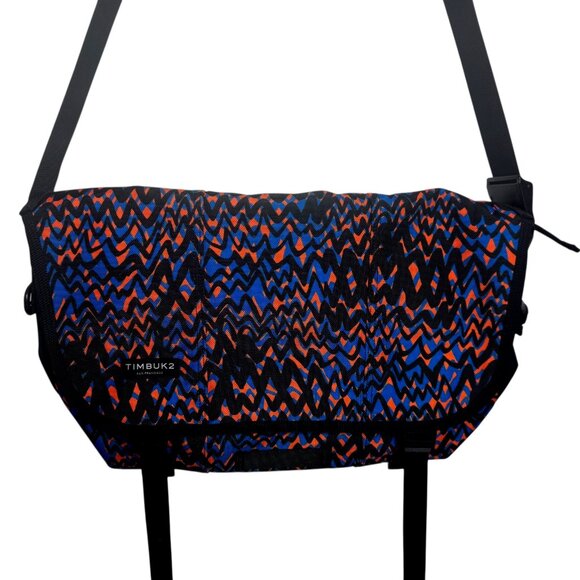 Timbuk2 Other - Messenger Bag Geometric Print Blue Orange Black